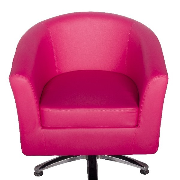 Pink Tub Chair Camden Leather Swivel Tub Chair Armchair Chairs