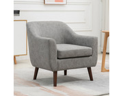 Cheshire Leather Tub Chair Armchair Grey 