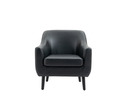 Cheshire Leather Tub Chair Armchair Black