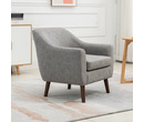 Cheshire Leather Tub Chair Armchair Grey 