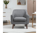 Cheshire Fabric Tub Chair Armchair Grey 